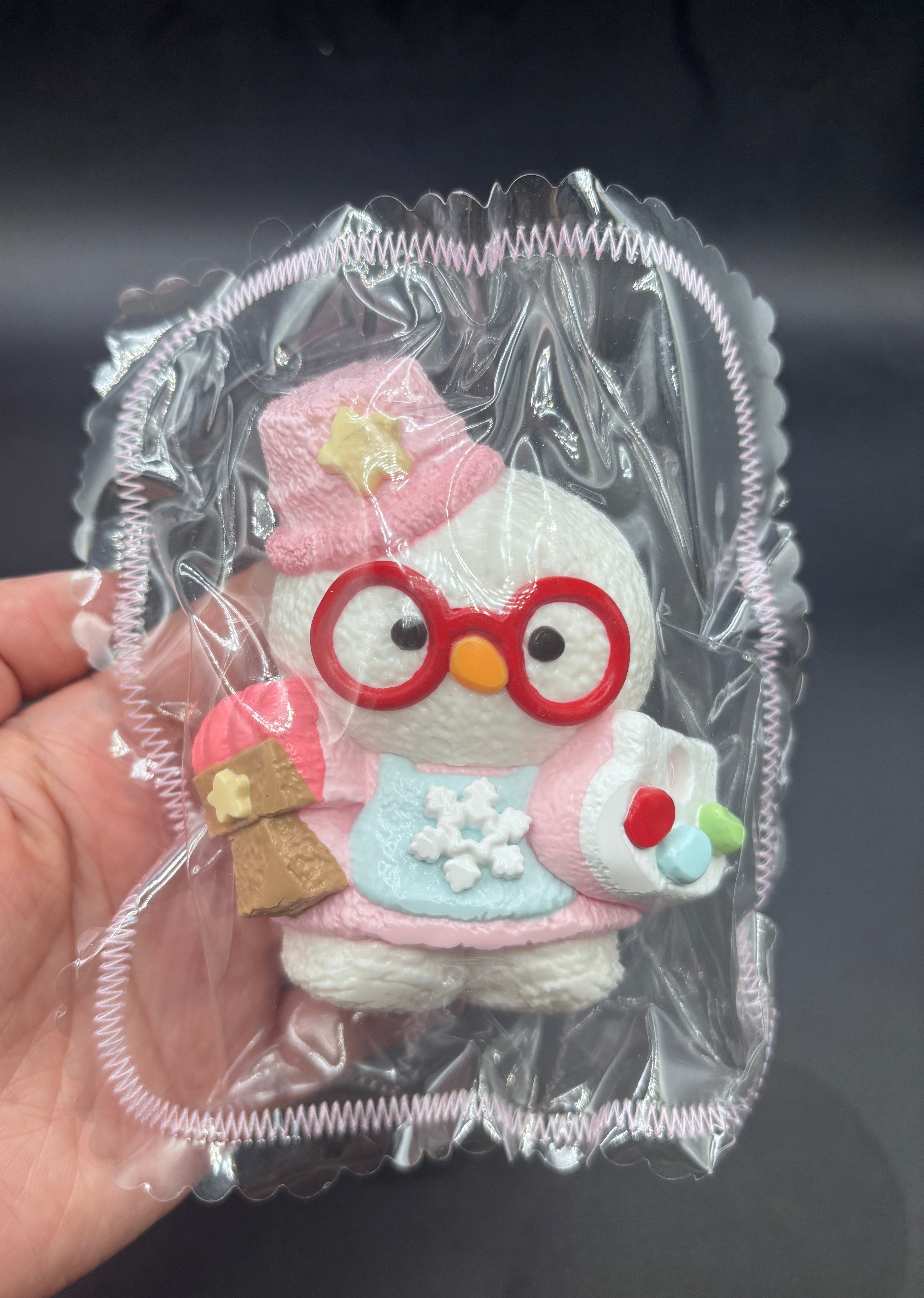 Artist penguin detailed Taba Squishy Toy