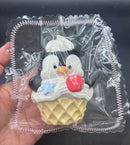 penguin cone with cream detailed Taba Squishy Toy