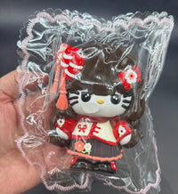 Chinese new year girl doll Taba Squishy Toy