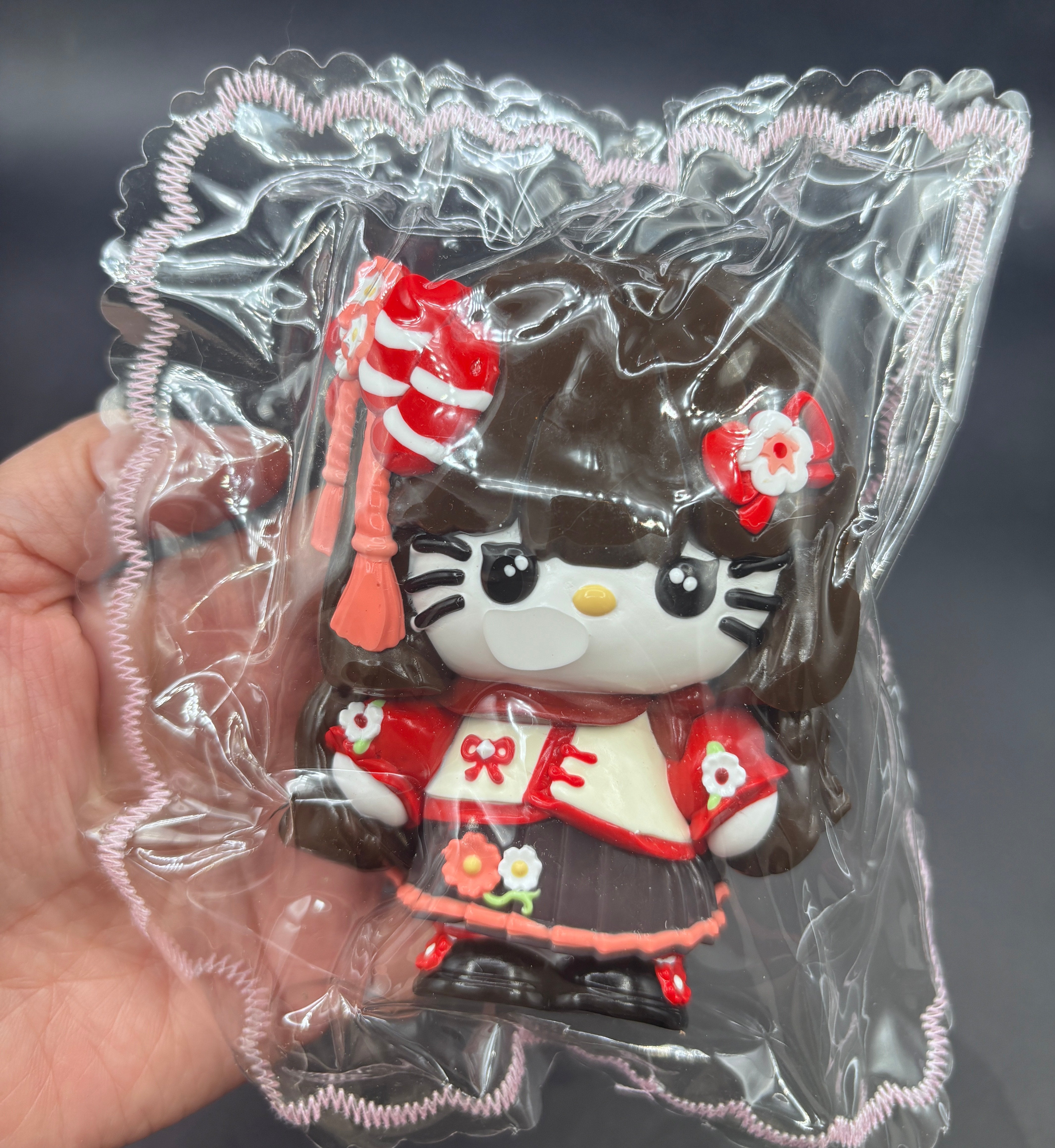 Chinese new year girl doll Taba Squishy Toy