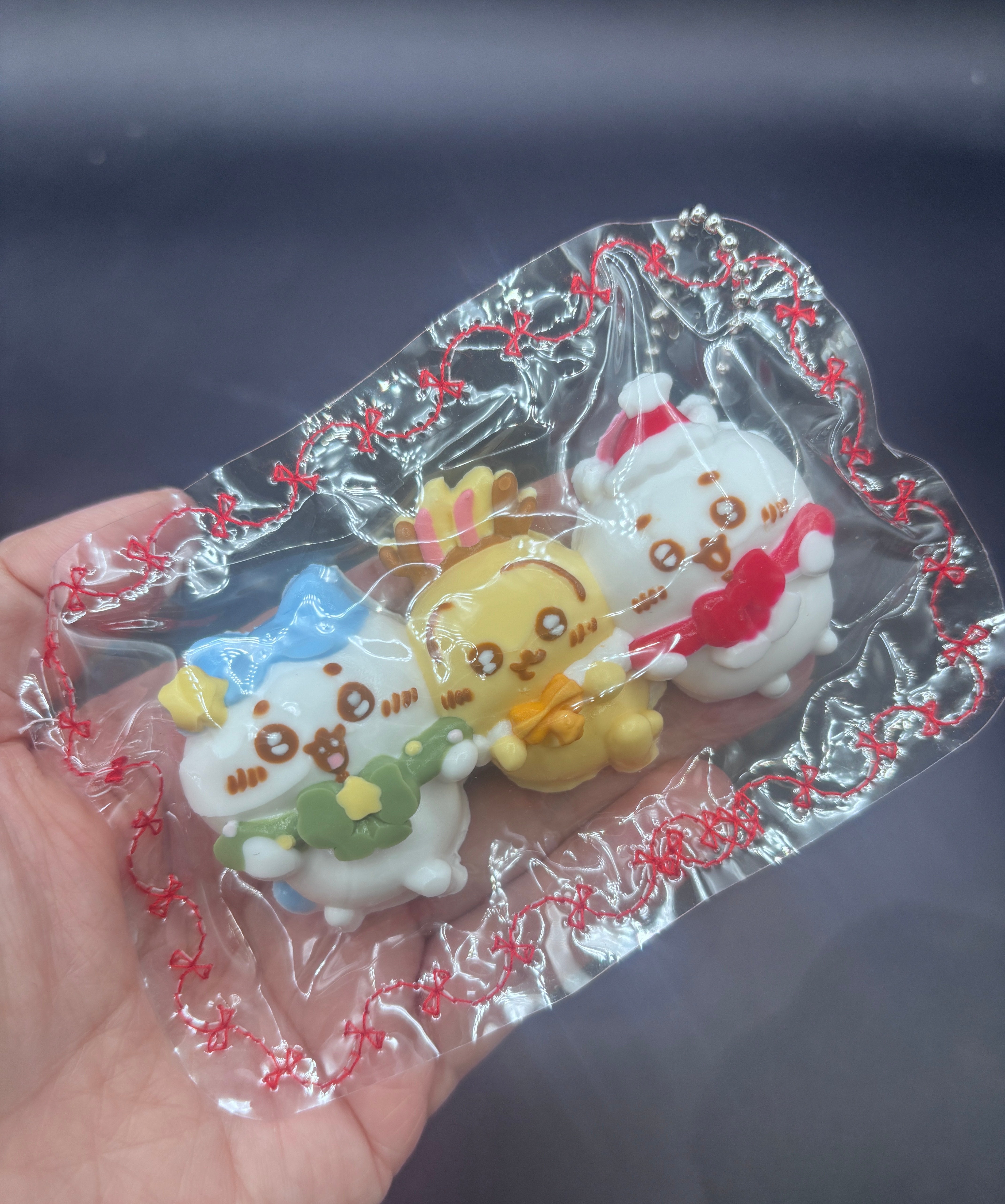 Super cute pack of 3  detailed cw taba squishy