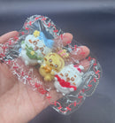 Super cute pack of 3  detailed cw taba squishy