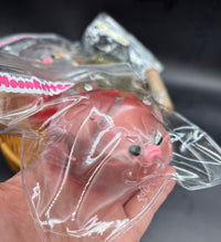 clear puffer fish soft taba squishy