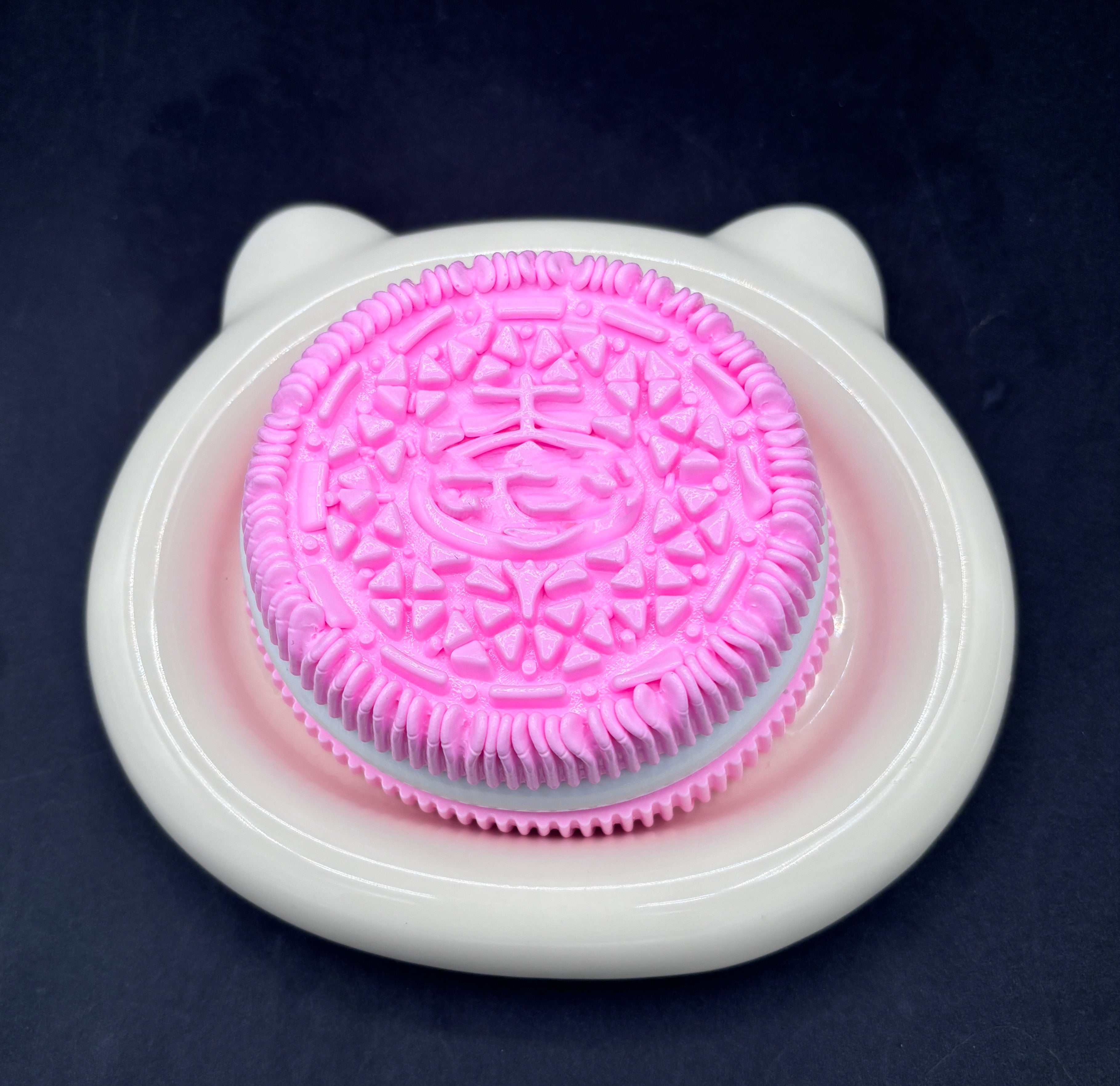 Pink Large Oreo Cookie Squishy