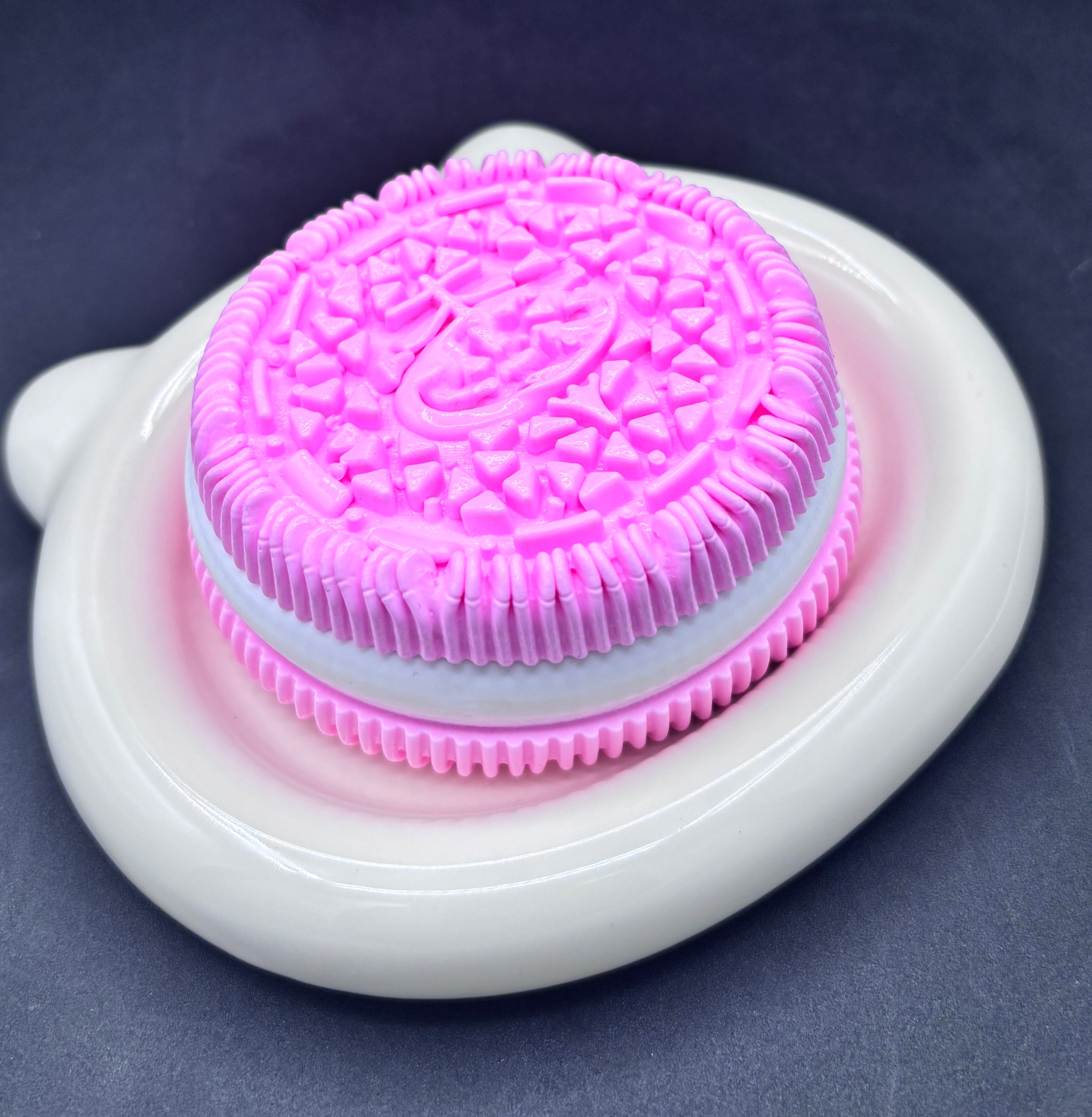 Pink Large Oreo Cookie Squishy