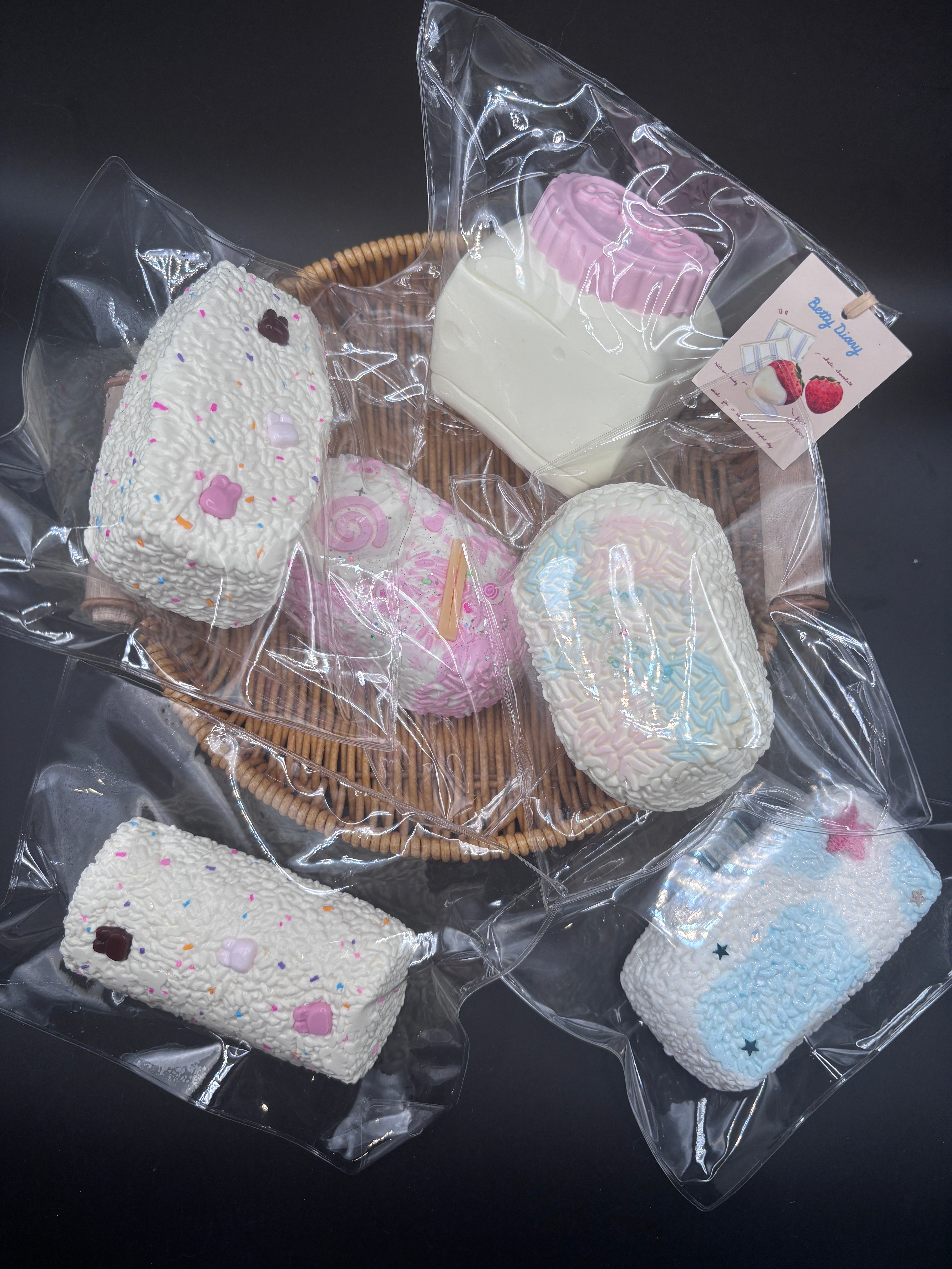 Rice Ball Collect - Staff Pick Taba Squishy Toys 4