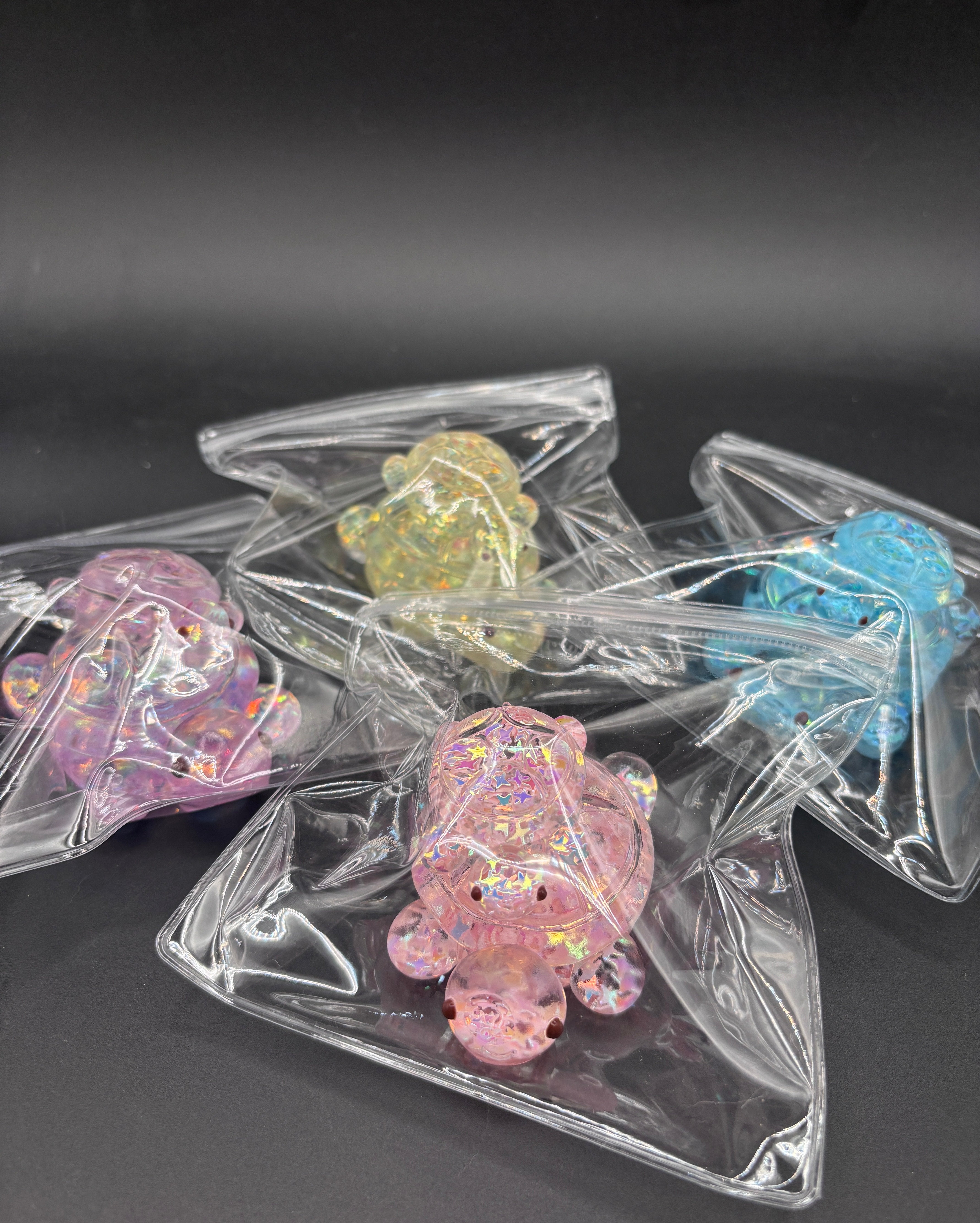 Cute Shine Turtle Taba Squishy Toy
