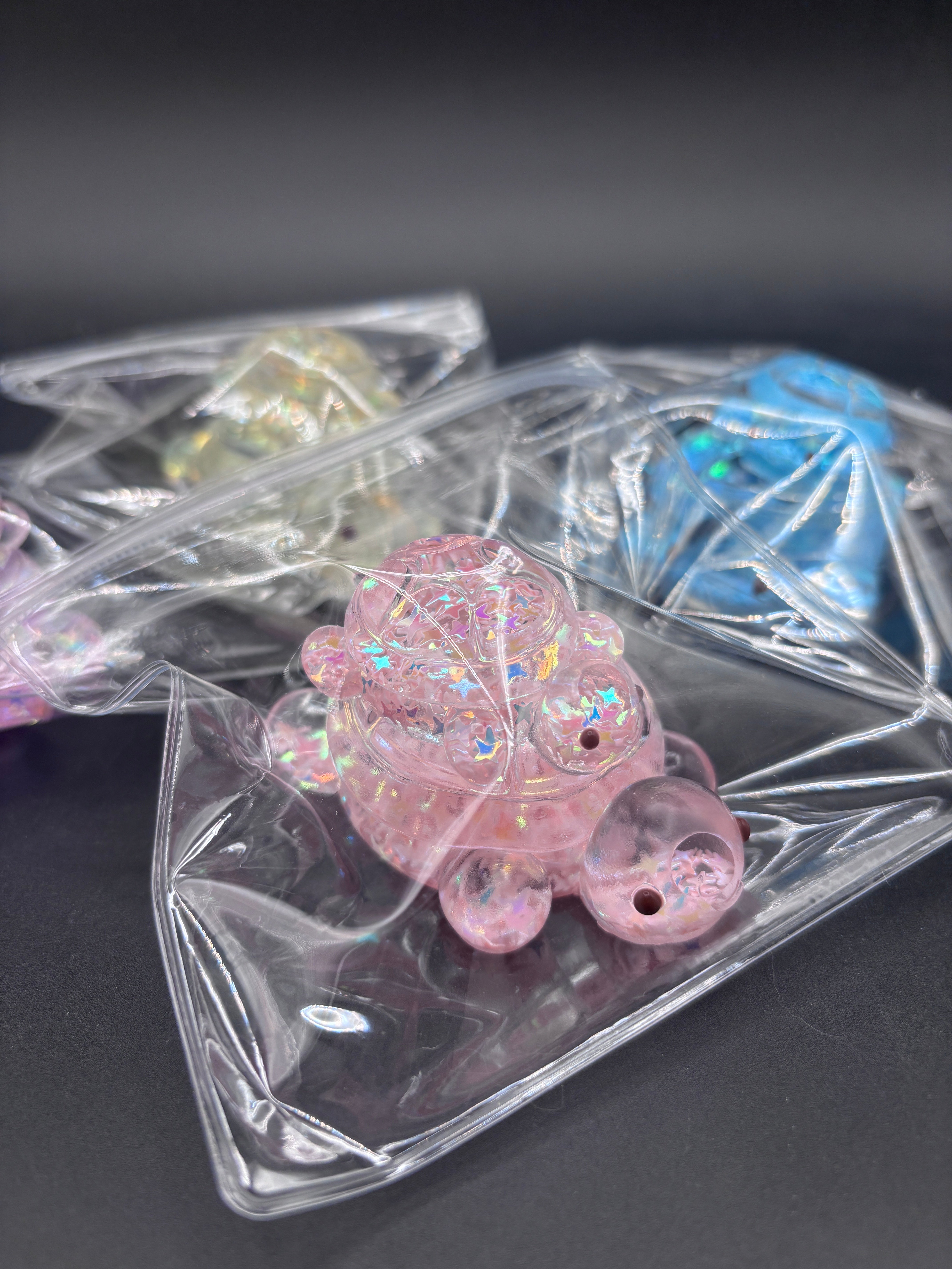 Cute Shine Turtle Taba Squishy Toy