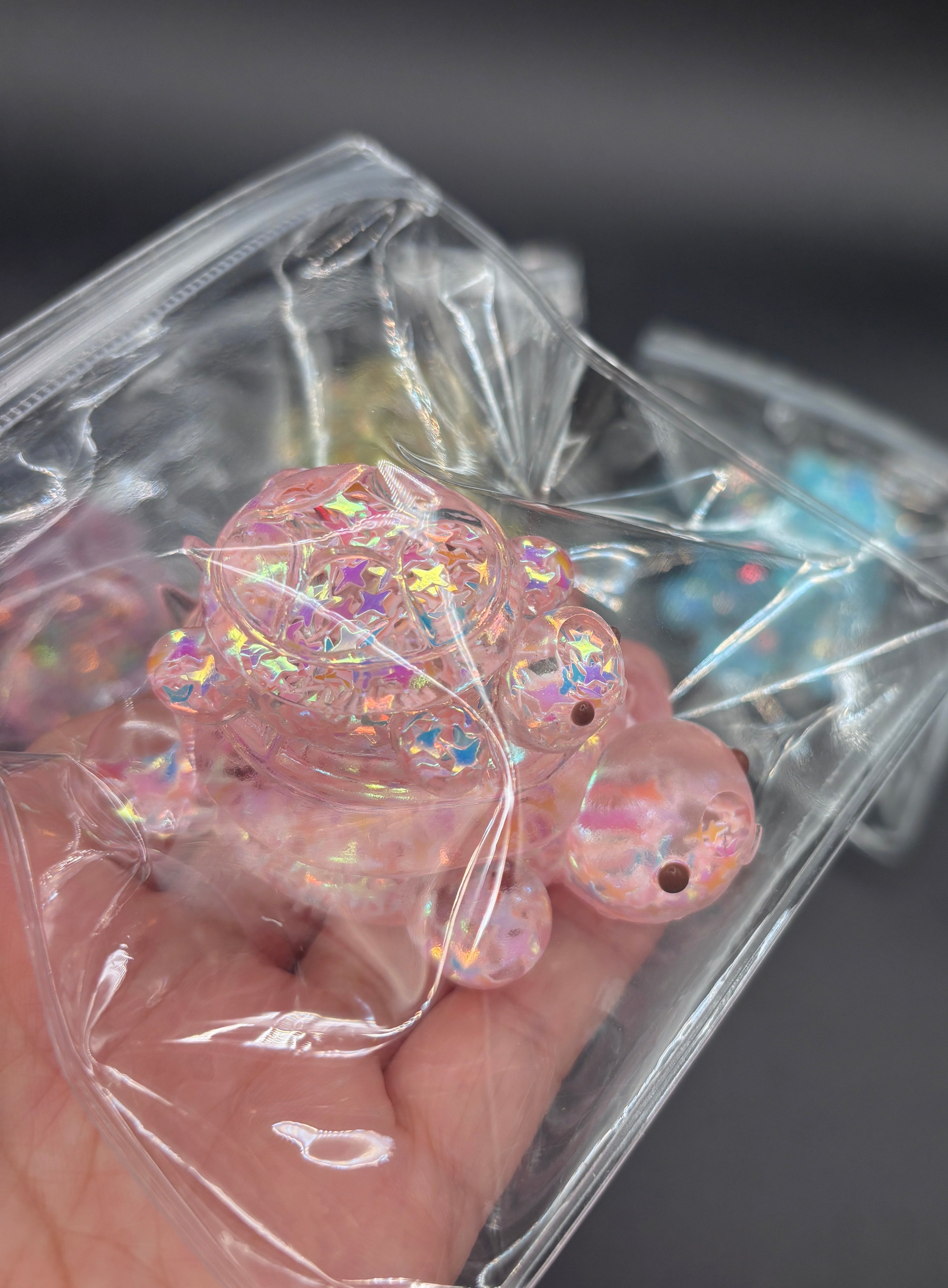 Cute Shine Turtle Taba Squishy Toy