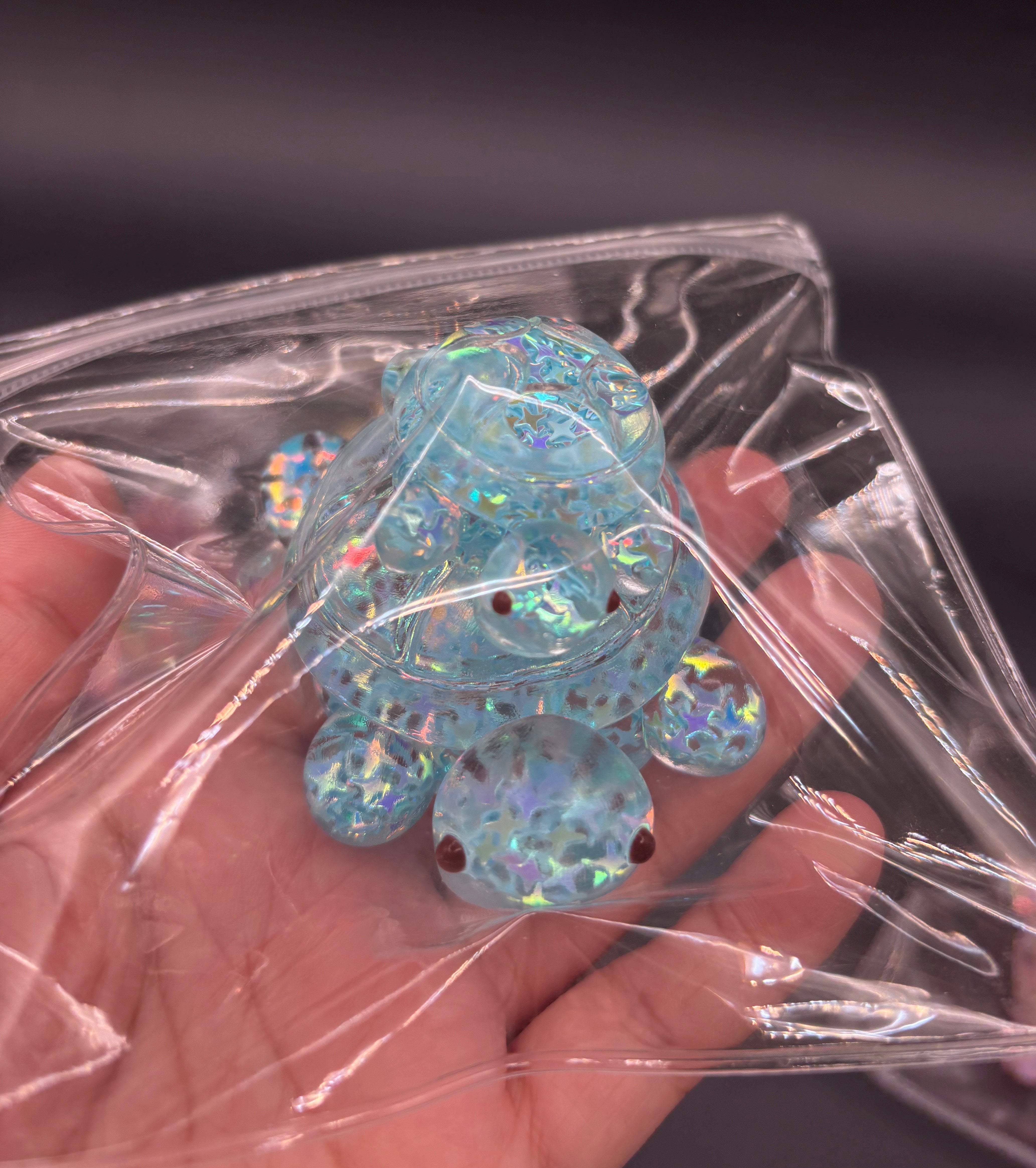 Cute Shine Turtle Taba Squishy Toy