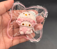 Mini sweet piano keychain cute  taba squishy
