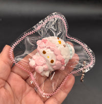 Mini sweet piano keychain cute  taba squishy
