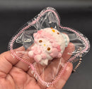 Mini sweet piano keychain cute  taba squishy