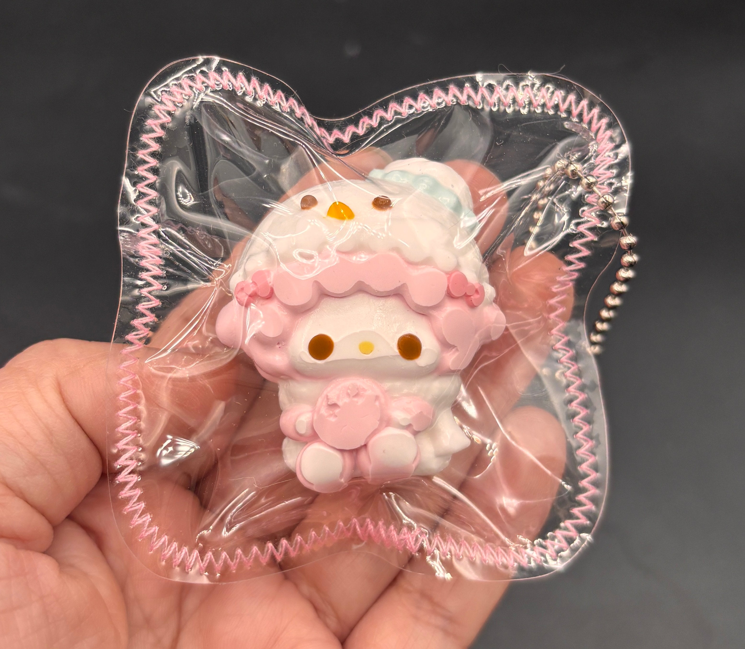 Mini sweet piano keychain cute  taba squishy