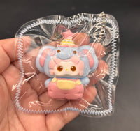 Mini piano elephant keychain cute  taba squishy