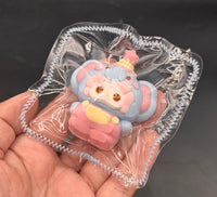 Mini piano elephant keychain cute  taba squishy