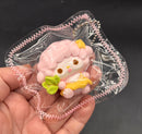 Mini piano keychain cute  taba squishy