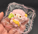 Mini piano keychain cute  taba squishy