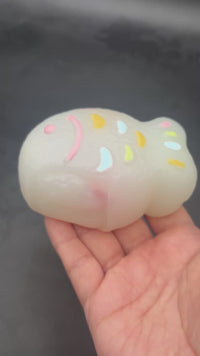 Matte frozen butter pastel taiyaki  taba squishy