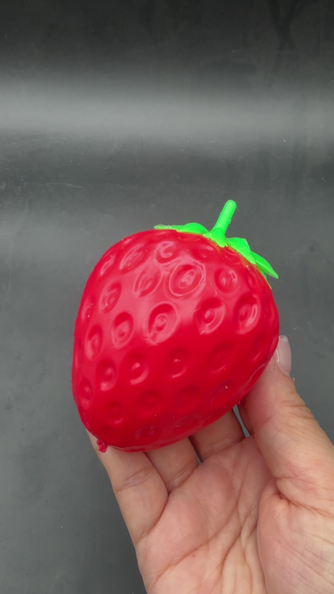 Crunchy Lego strawberry stressball