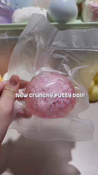 Slushy putty icee stressball