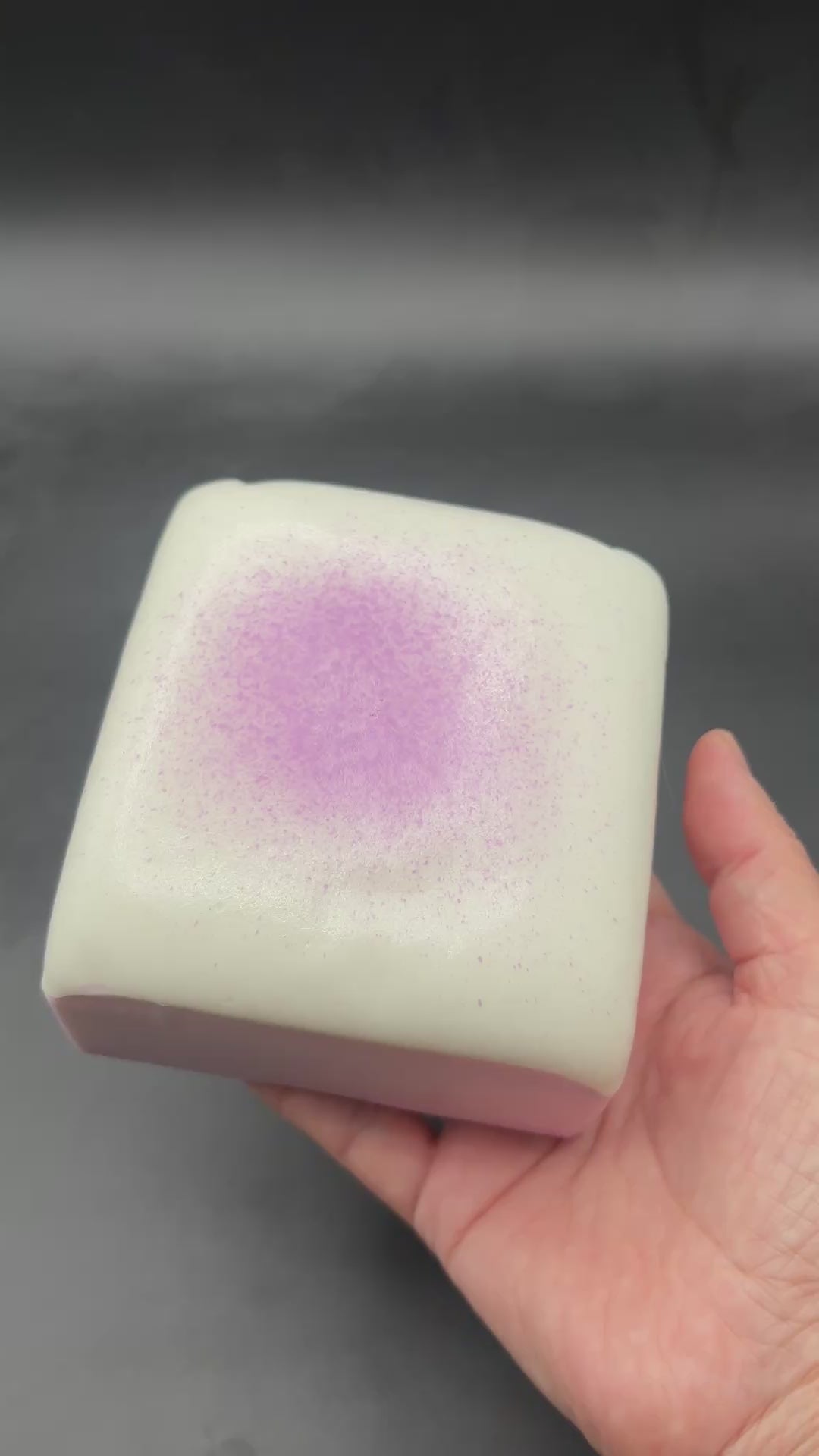 Foam super slow rise sticky & super soft Taro milk bread scented