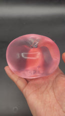 Large clear Vaseline Apple authentic Chiboki soft moldable