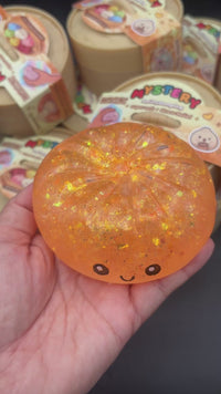 Mystery glitter dumpling stressball