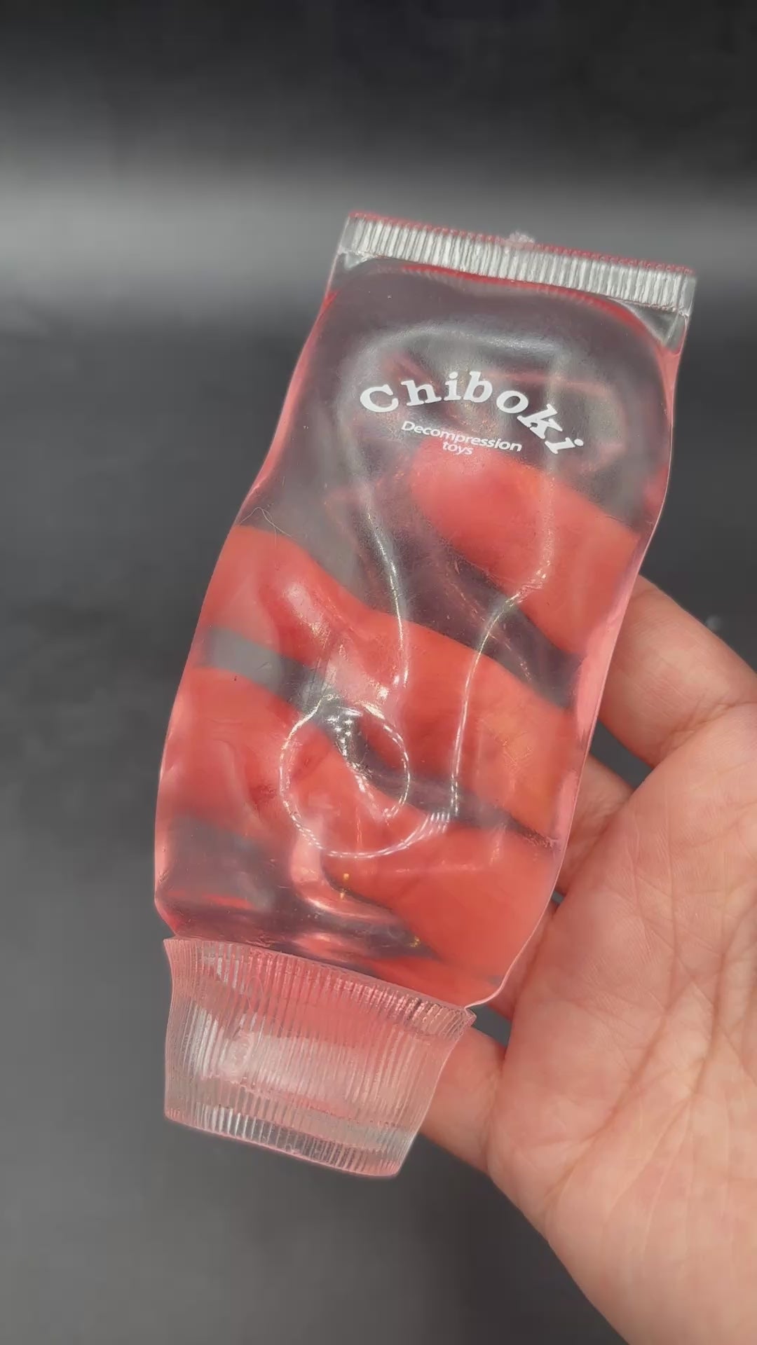 NEW authentic Chiboki pink toothpaste squishy (very soft and moldable)