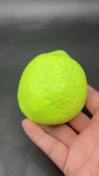 Crunchy color changing Lego lemon stressball