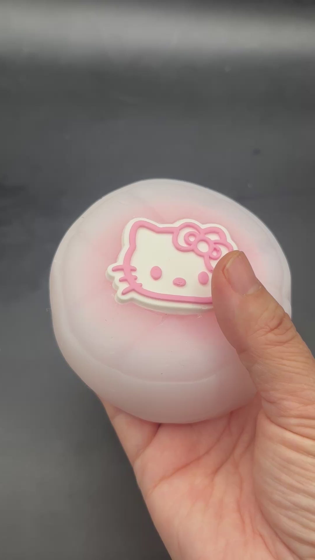 Matte frozen butter kitty mochi large