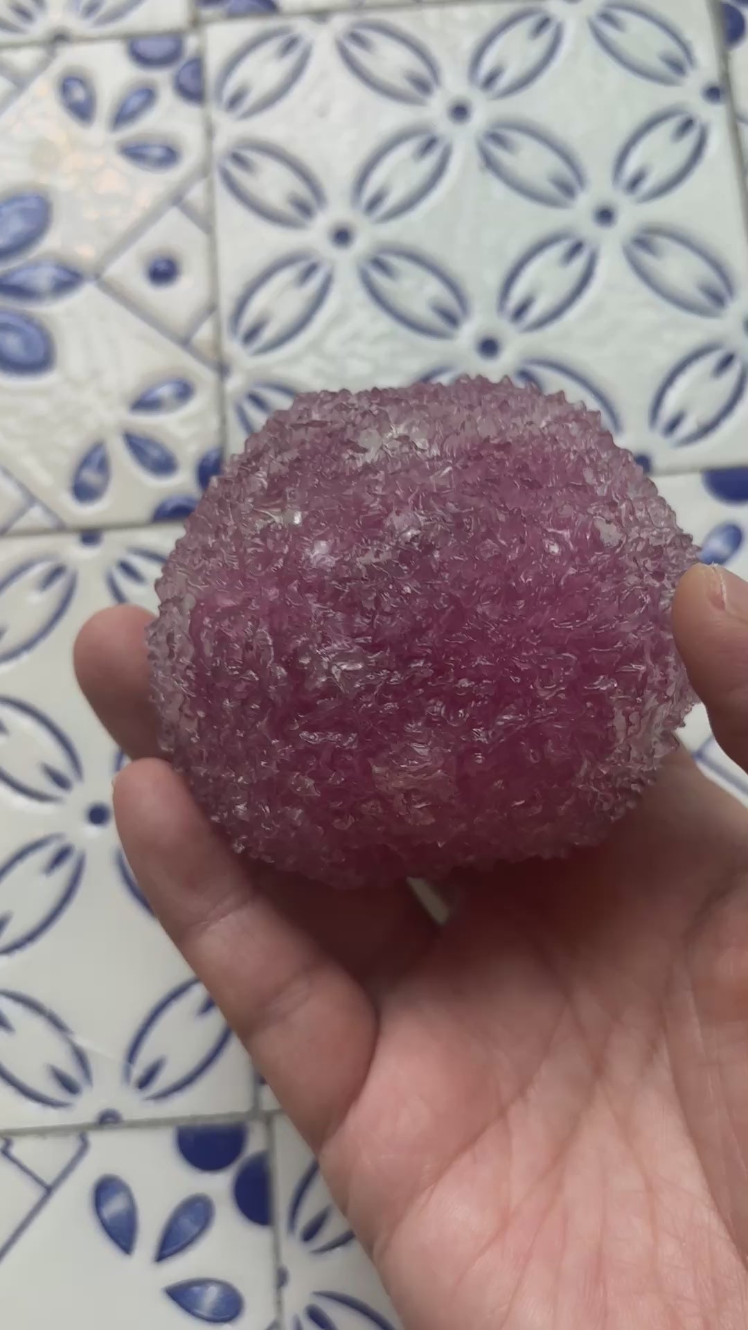 Dragon fruit smoothie large slushy crunchie stressball