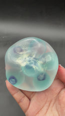 Blue berry hard charmed glittery Vaseline stressball